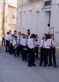La banda de música La Prosperidad de Maluenda en el año 1998